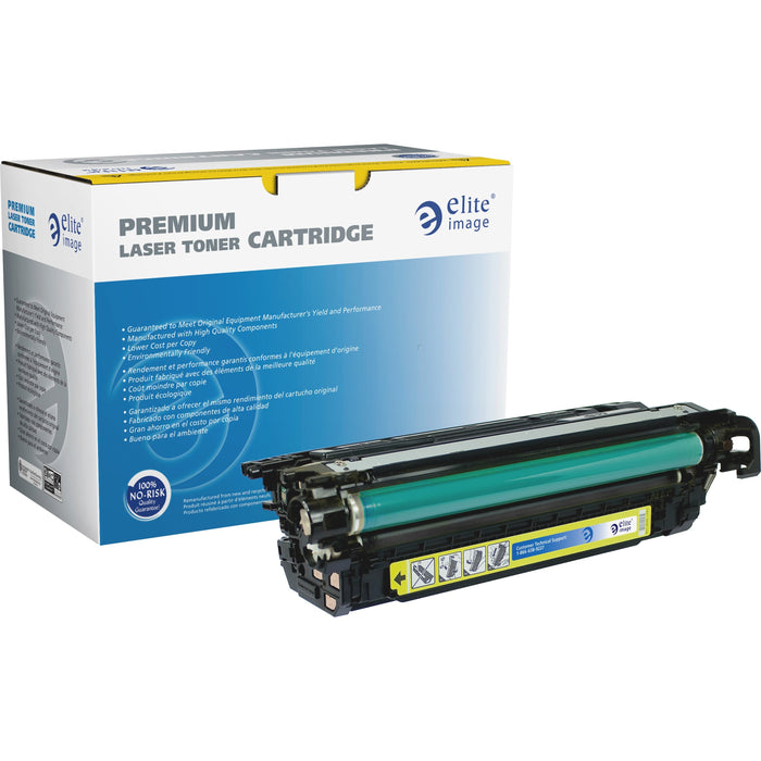 Elite Image Remanufactured Laser Toner Cartridge - Alternative for HP 653A/X (CF322A) - Yellow - 1 Each - ELI76188