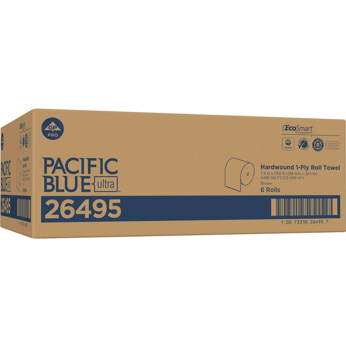 Pacific Blue Ultra High-Capacity Recycled Paper Towel Rolls - GPC26495
