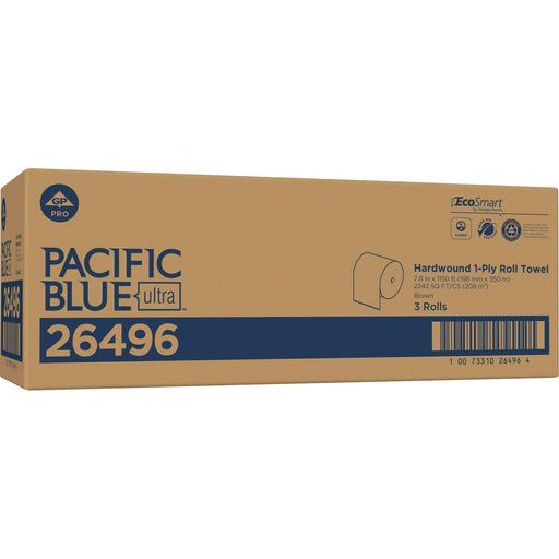 Pacific Blue Ultra High-Capacity Recycled Paper Towel Rolls - GPC26496 Georgia Pacific Corp.