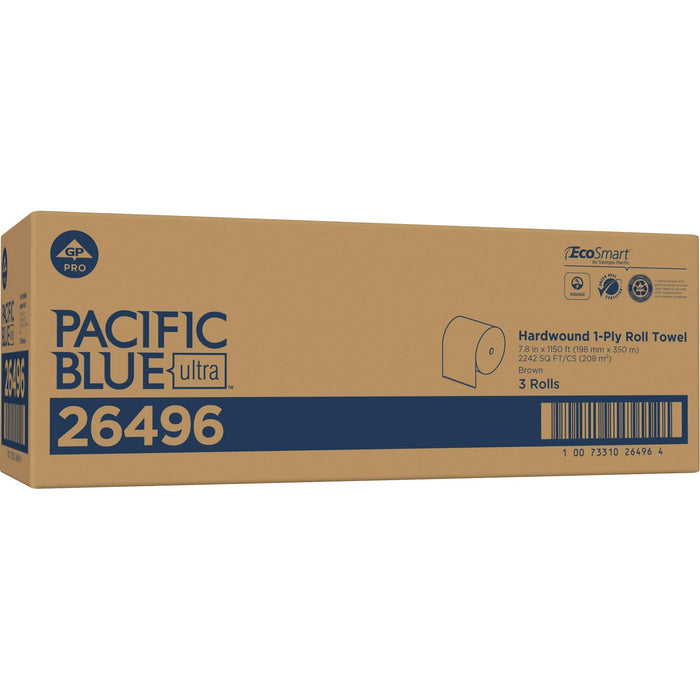 Pacific Blue Ultra High-Capacity Recycled Paper Towel Rolls - GPC26496