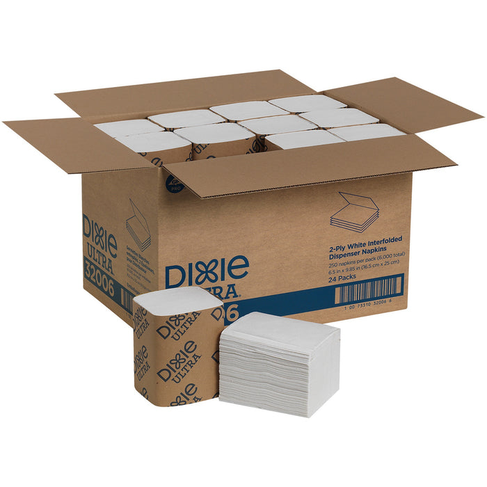 Dixie Ultra&reg; Interfold Napkin Dispenser Refill - GPC32006