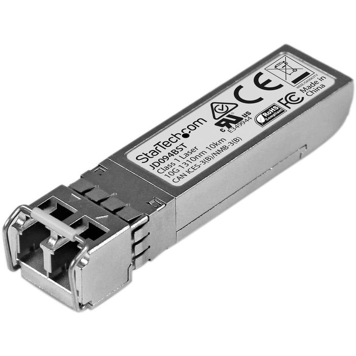 StarTech.com HPE JD094B Compatible SFP+ Module - 10GBASE-LR 10GE Gigabit Ethernet SFP+ 10GbE Single Mode/SMF Fiber Optic Transceiver 10km - STCJD094BST