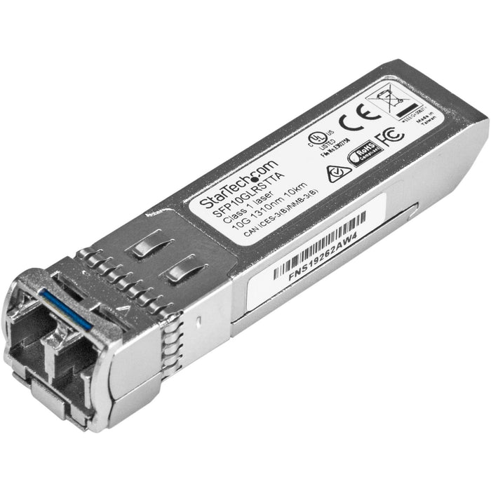 StarTech.com Cisco SFP-10G-LR-S Comp. SFP+ Module - 10GBASE-LR - 10GE Gigabit Ethernet SFP+ 10GbE Single Mode Fiber SMF Optic Transceiver - STCSFP10GLRSTTA