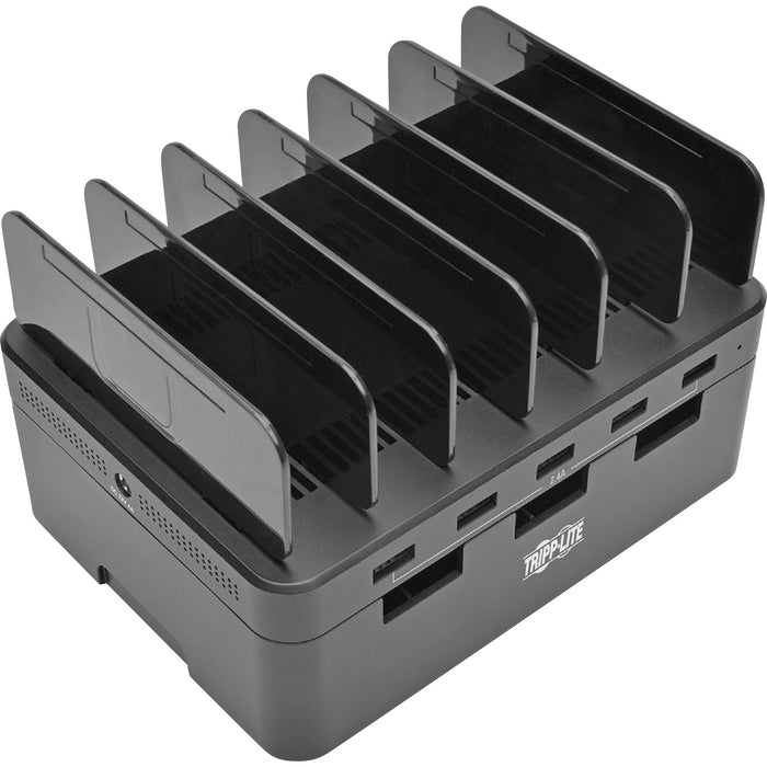 Tripp Lite 5-Port USB Fast Charging Station Hub/ Device Organizer 12V4A 48W - TRPU280005ST