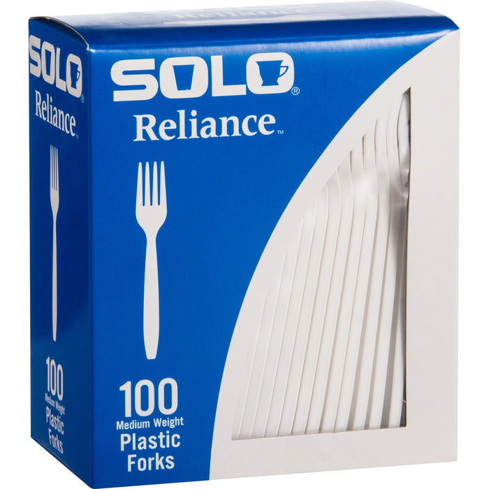 Solo Cup Reliance Medium Weight Boxed Forks - SCCRSWFX0007