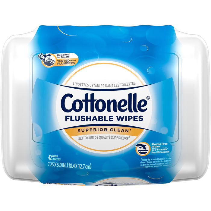 Cottonelle Flushable Wet Wipes - KCC36734