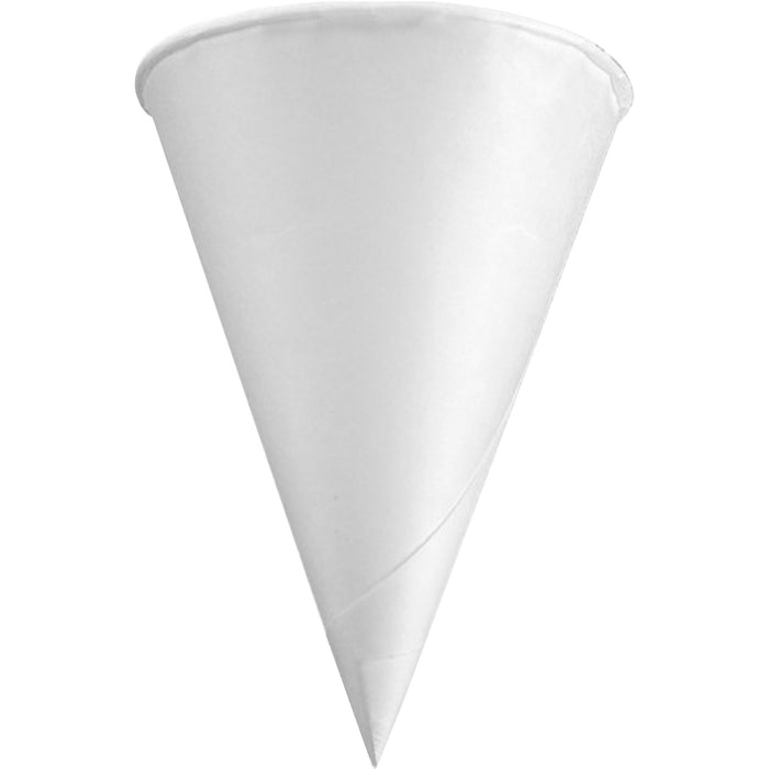 Konie Rolled Rim Paper Cone Cups - KCI40KRCT