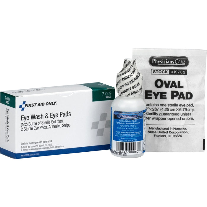 First Aid Only Eye Wash 5-piece Set - FAO7009