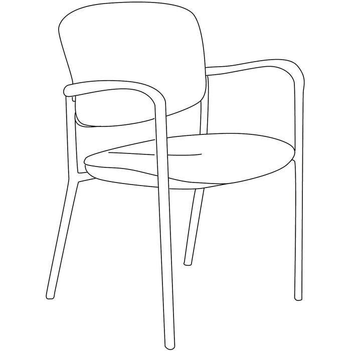 United Chair Brylee Fixed Arms Guest/Stack Chair - UNCBR32CQA01