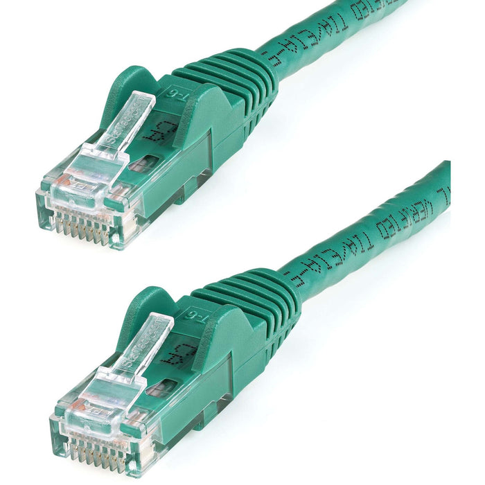 StarTech.com 4ft CAT6 Ethernet Cable - Green Snagless Gigabit - 100W PoE UTP 650MHz Category 6 Patch Cord UL Certified Wiring/TIA - STCN6PATCH4GN