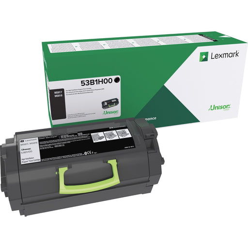 Lexmark Original High Yield Laser Toner Cartridge - 1 Each - LEX53B1H00 Lexmark International, Inc