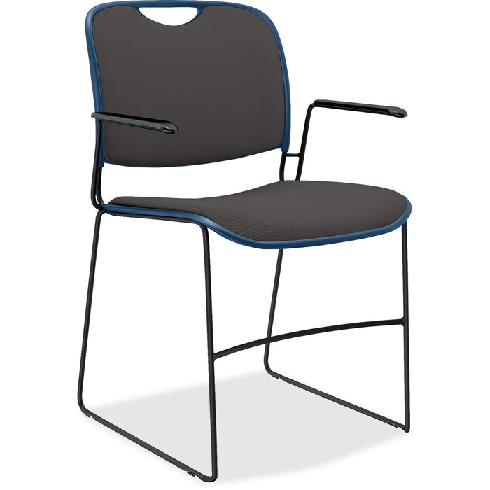 United Chair Upholstered Stack Chair With Arms - UNCFE4FS04CP04