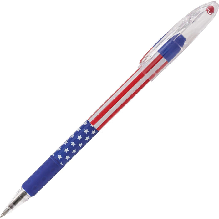 Pentel R.S.V.P. Stars/Stripes Edition Ballpoint Pen - PENBK90USAA