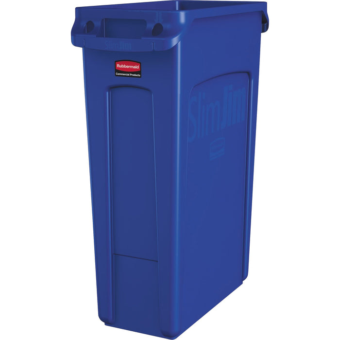 Rubbermaid Commercial Slim Jim 23-Gallon Vented Waste Container - RCP1956185