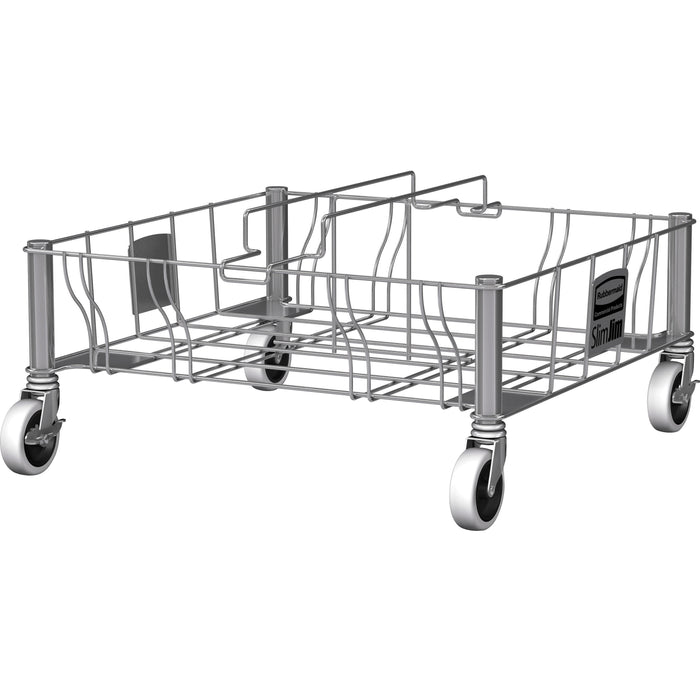 Rubbermaid Commercial Stainless Steel Double Dolly - RCP1956191
