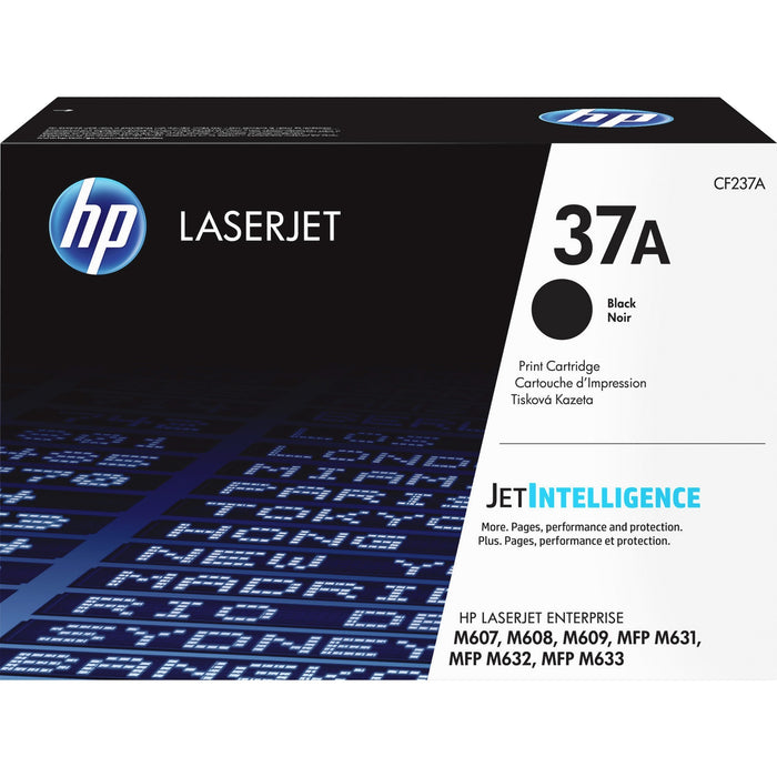 HP 37A (CF237A) Original Laser Toner Cartridge - Black - 1 Each - HEWCF237A