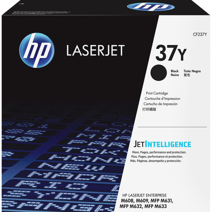 HP 37Y (CF237Y) Original Extra High Yield Laser Toner Cartridge - Black - 1 Each - HEWCF237Y