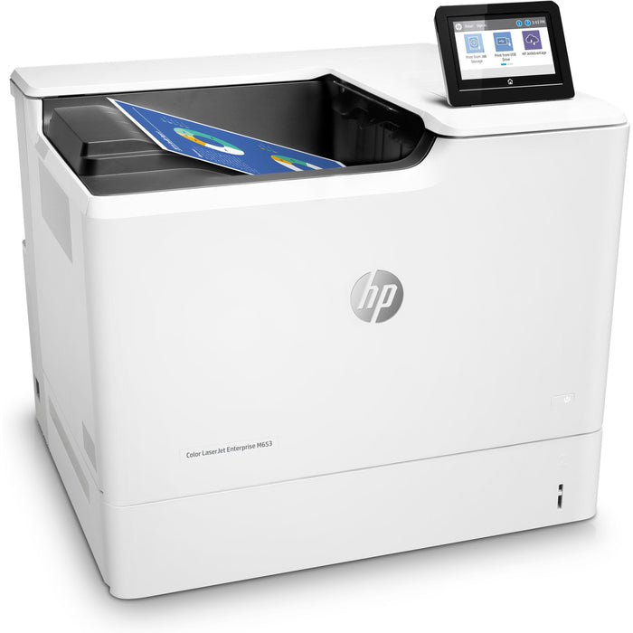 HP LaserJet M653 M653dn Laser Printer - Color - HEWJ8A04A