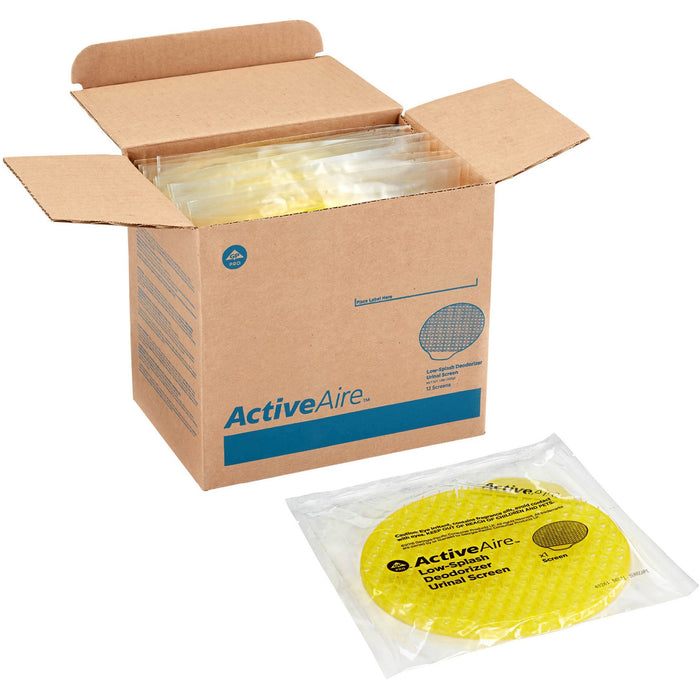 ActiveAire Low-Splash Deodorizer Urinal Screens - GPC48261