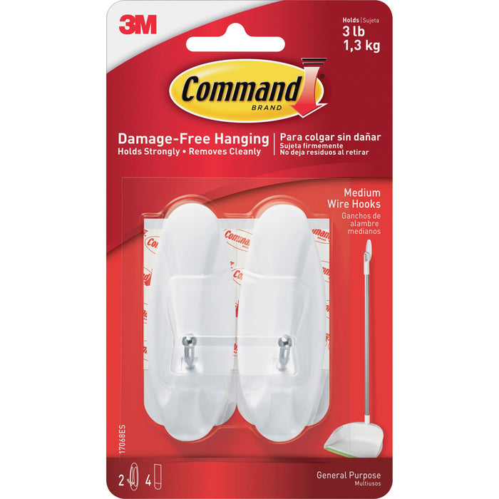Command Medium Wire Hook - MMM17068ES