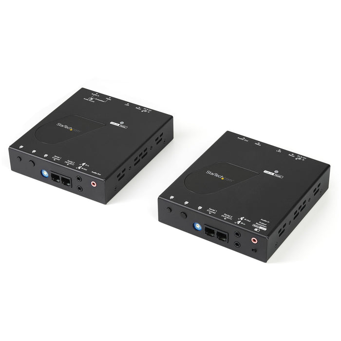 StarTech.com HDMI Over IP Extender Kit - Video Over IP Extender with Support for Video Wall - 4K - STCST12MHDLAN4K