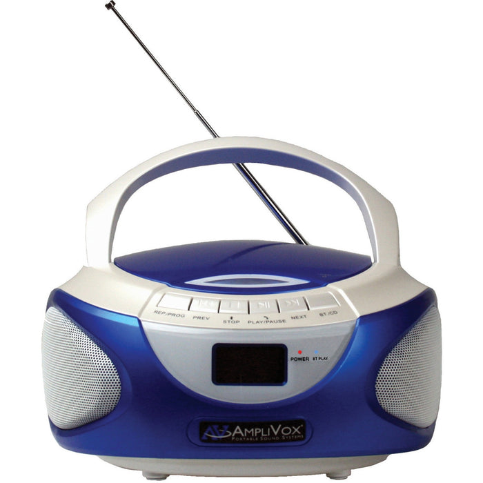 AmpliVox CD Boombox with Bluetooth - APLSL1015