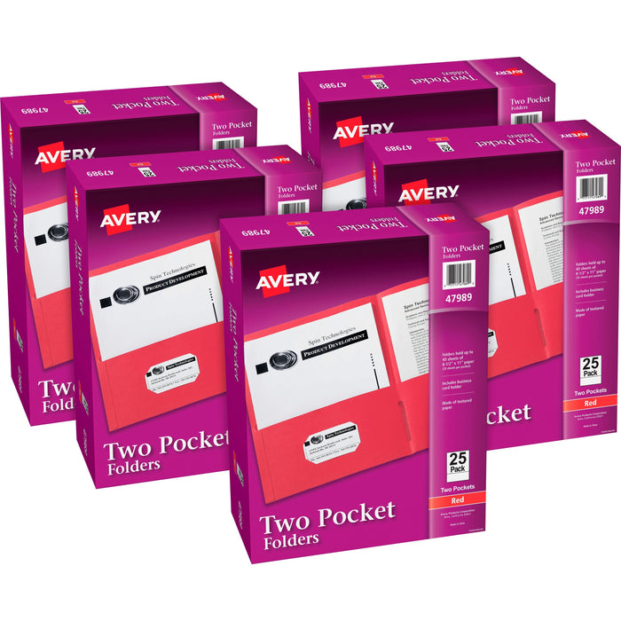 Avery&reg; Letter Pocket Folder - AVE47989CT