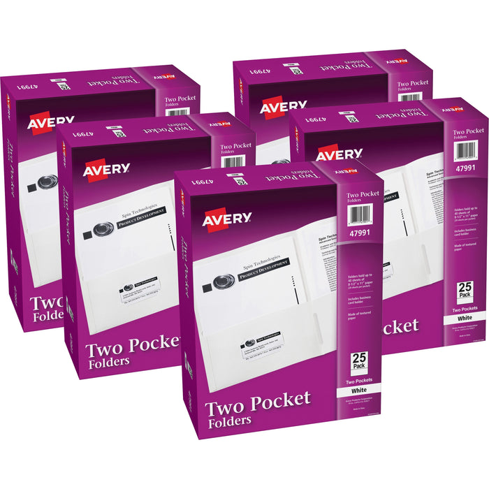 Avery&reg; Letter Pocket Folder - AVE47991CT