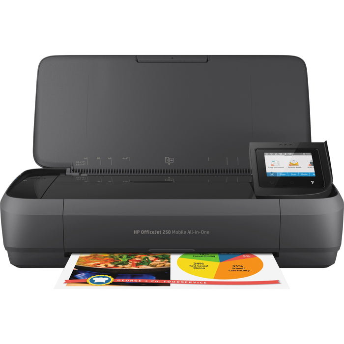 HP Officejet 250 Wireless Inkjet Multifunction Printer - Color - HEWCZ992A