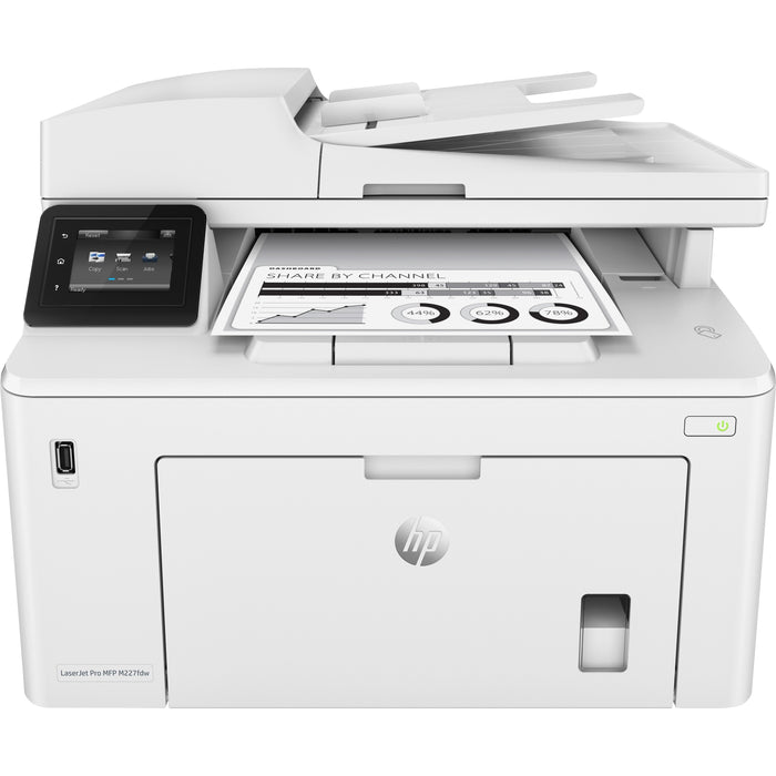HP LaserJet Pro M227fdw Wireless Laser Multifunction Printer - Monochrome - HEWG3Q75A