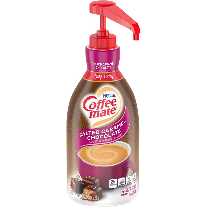 Coffee mate Salted Caramel Chocolate Flavor Concentrated Coffee Creamer - NES79976