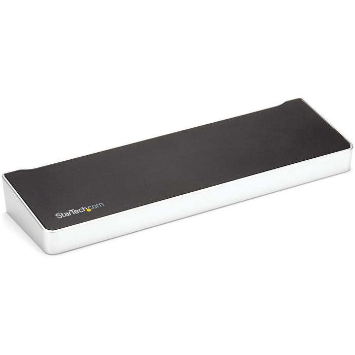 StarTech.com USB C Dock - Compatible with Windows / macOS - Supports Triple 4K Ultra HD Monitors - 60W Power Delivery - Power and Charge Laptop and Peripherals - DK30CH2DPPD - STCDK30CH2DPPD