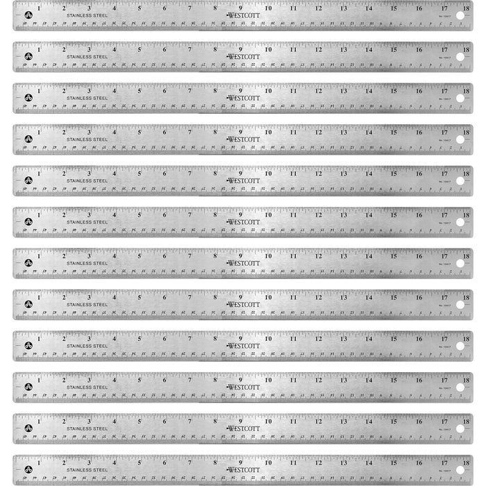 Westcott Stainless Steel Rulers - ACM10417BX