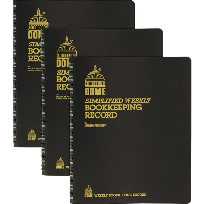 Dome Bookkeeping Record Book - DOM600BD