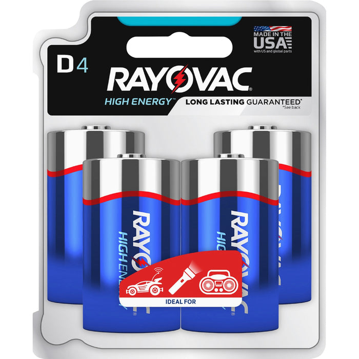 Rayovac Alkaline D Batteries - RAY8134TK