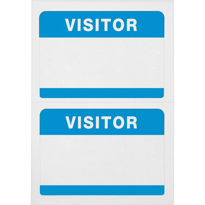 Advantus Self-Adhesive Visitor Badges - AVT97190