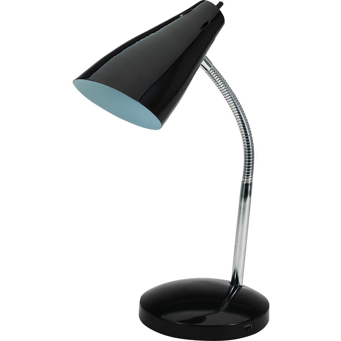 Lorell USB 10-watt LED All-metal Desk Lamp - LLR99953