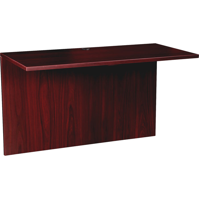 Lorell Prominence 2.0 Mahogany Laminate Bridge - LLRPB2448MY