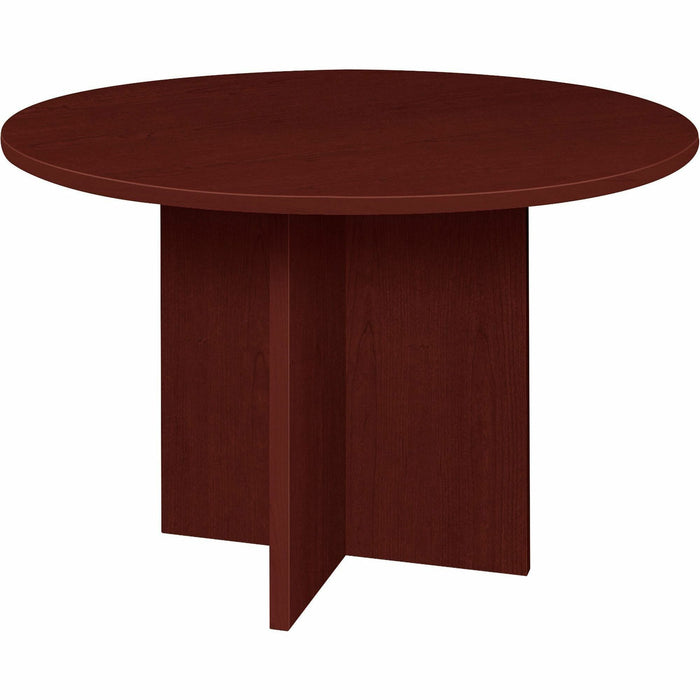 Lorell Prominence Round Laminate Conference Table - LLRPT42RMY