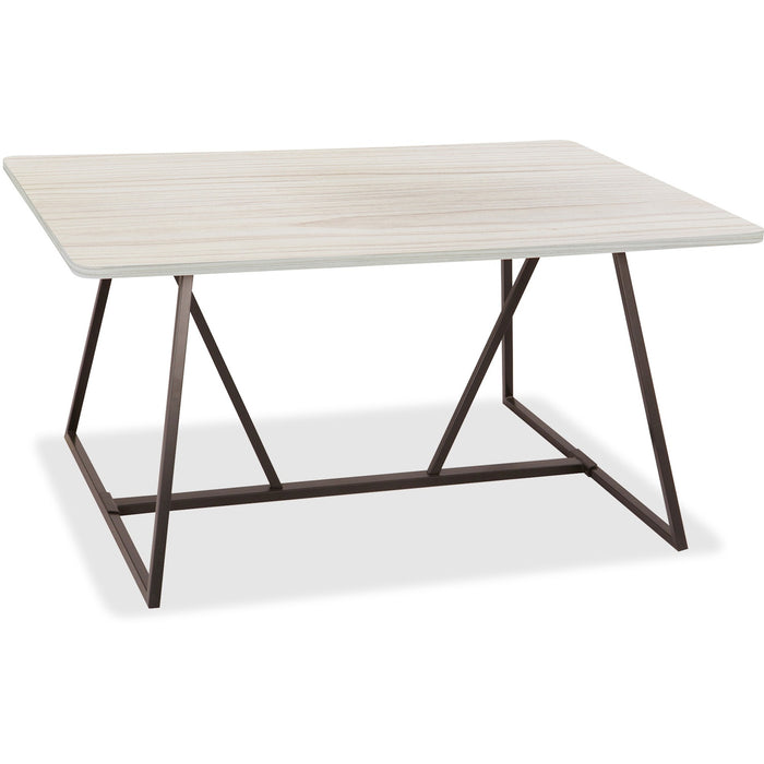 Safco Oasis Sitting-Height Teaming Table - SAF3019WW