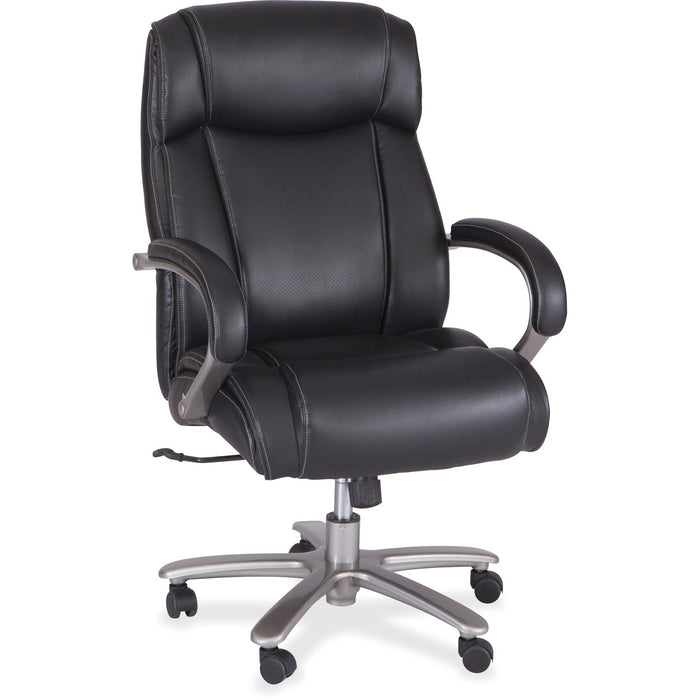 Safco Big & Tall Leather High-Back Task Chair - SAF3502BL