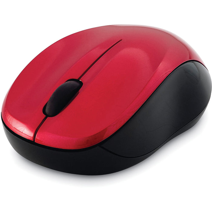 Verbatim Silent Wireless Blue LED Mouse - Red - VER99780
