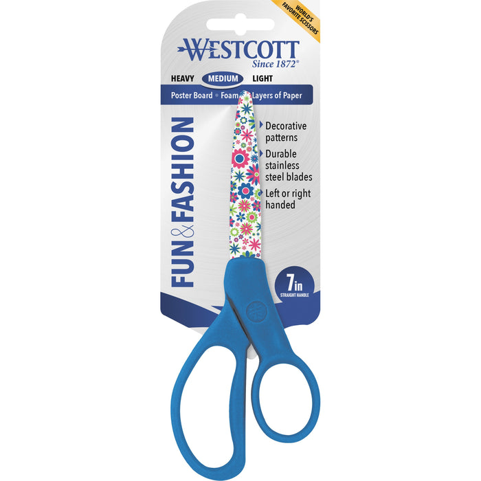 Westcott 7" Fun/Fashion Student Scissors - ACM16401