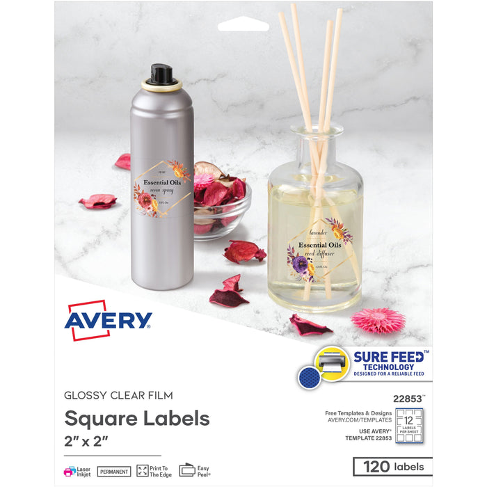Avery&reg; Sure Feed Glossy Labels - AVE22853