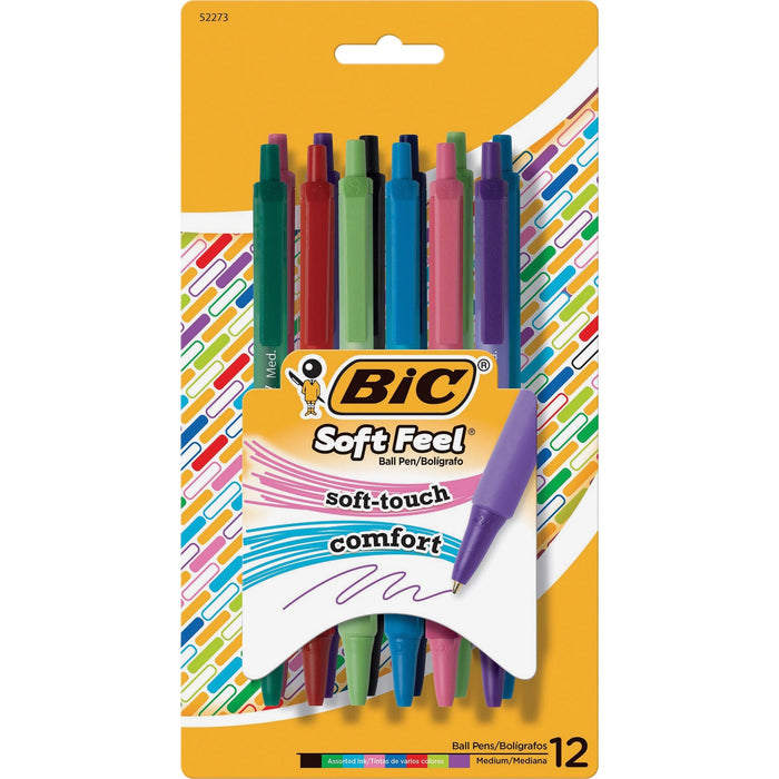 BIC SoftFeel Ball Pen - BICSCSMAP121AST