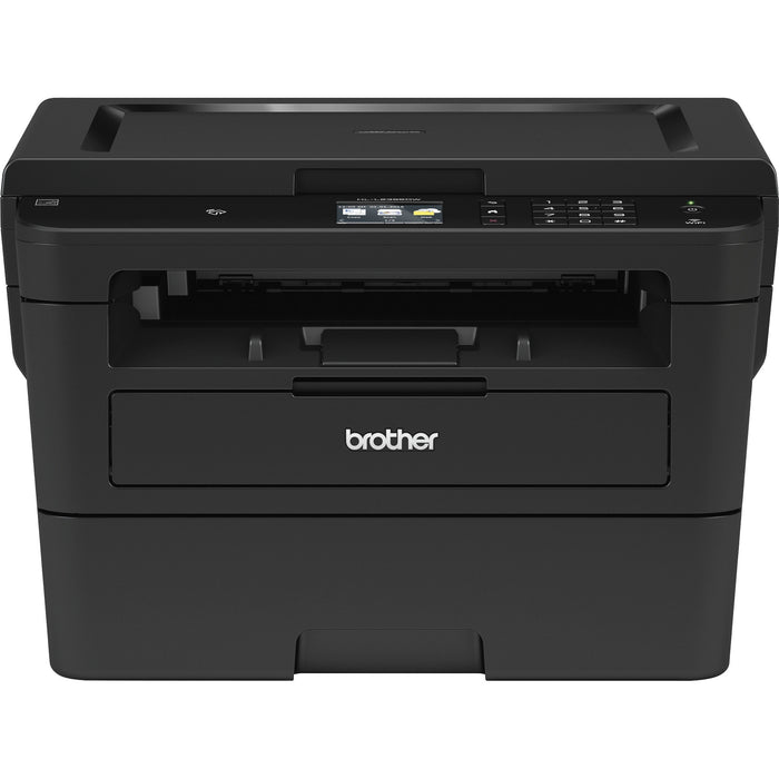 Brother HL-L2395DW Monochrome Laser Printer with Convenient Flatbed Copy & Scan, 2.7" Touchscreen, Duplex and Wireless Networking - BRTHLL2395DW
