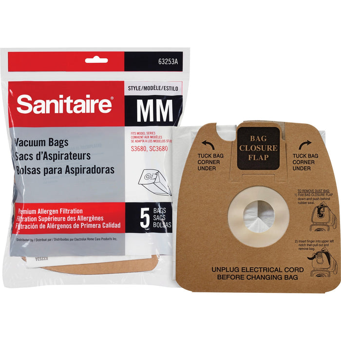 Sanitaire Style MM S3680/SC3680 Allergen Vacuum Bags - EUR63253A10