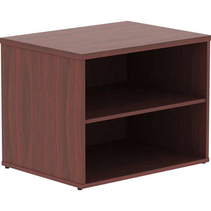 Lorell Relevance Series Mahogany Laminate Office Furniture Credenza - LLR16214