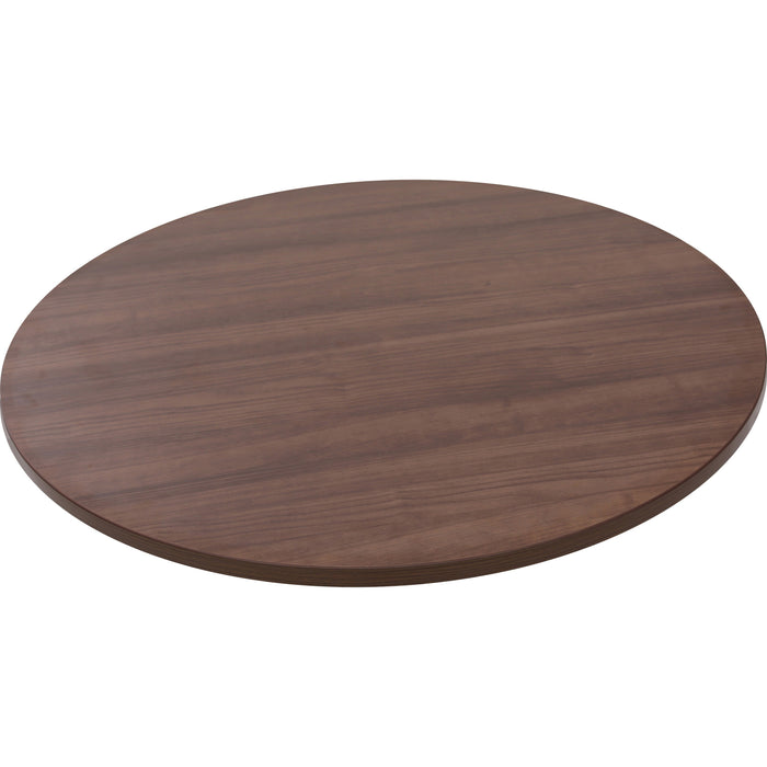Lorell Woodstain Hospitality Round Tabletop - LLR59659