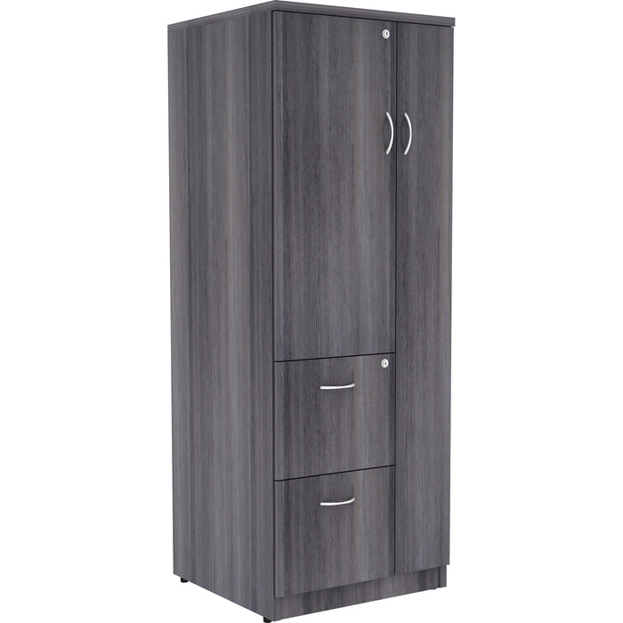 Lorell Relevance Tall Storage Cabinet - 2-Drawer - LLR69659